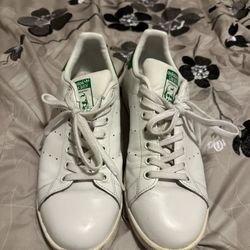 Adidas Stan Smith White/Green Shoes – Size 9