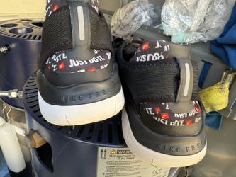 Nike Free RN Running Shoes 2018 JDI Black Orange White AT4246-001 Mens Size 14