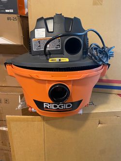 Like New RIDGID 6 Gallon NXT Wet/Dry Shop Vacuum - Used Once/ Twice