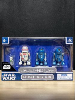 STARWARS Droid Factory 4 Pack - D-0/R5-2J3/R6-LE5/R2-SHP