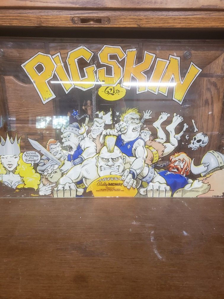 Pigskin Arcade Glass