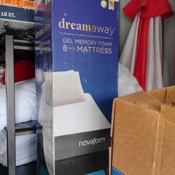 Twin Dream away Gel Memory Foam Mattress 8inch