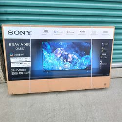new sony tv  55' new price is firm box were never open 