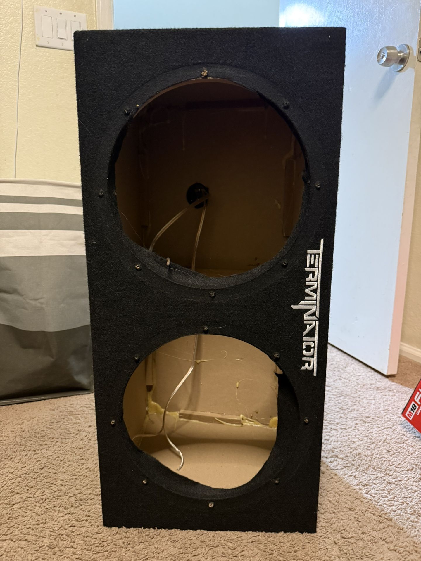 Dual 12 Inch Ported Speaker Box