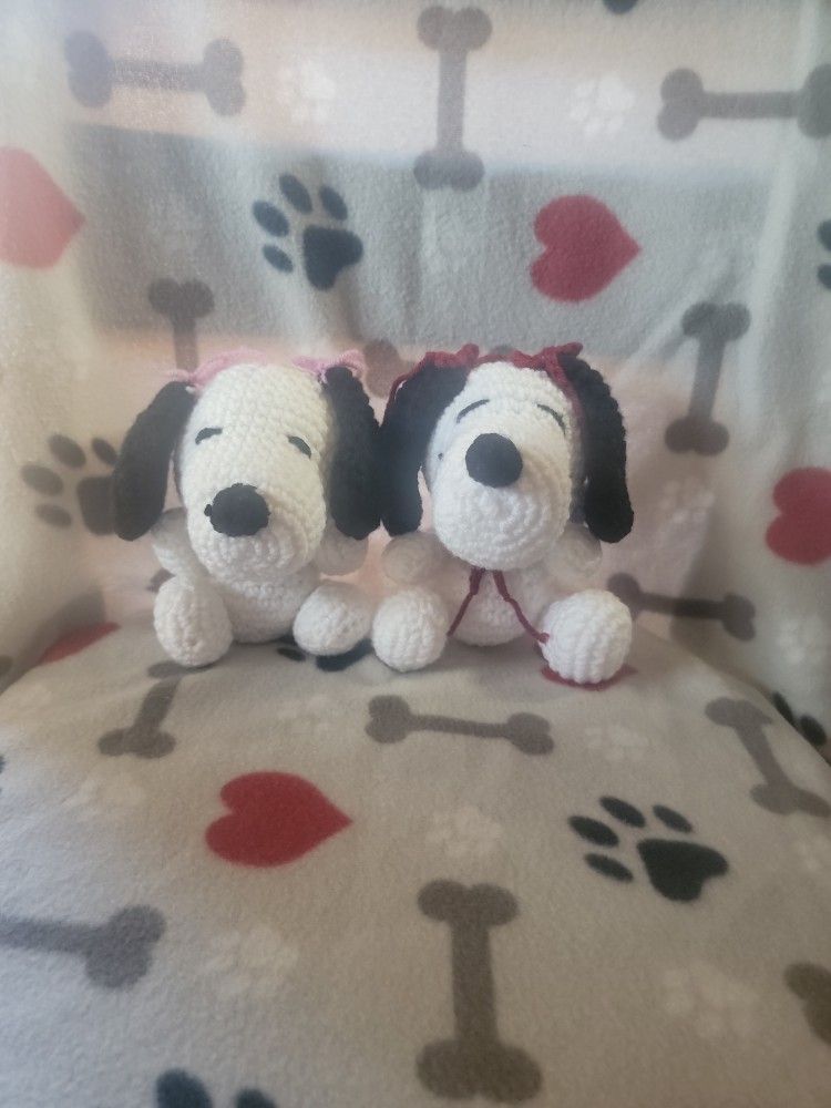 Snoopy Crochet Plushies