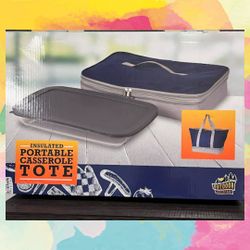 Insulated Portable casserole tote