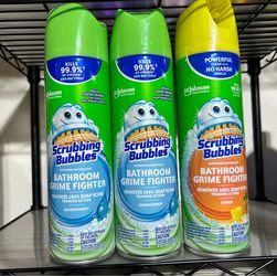 Scrubbing Bubbles Bathroom Grime Fighter  $3.00 each