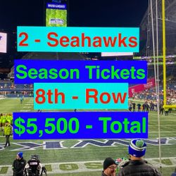 Seahawks Season Tickets Texans 49ers Rams Vikings