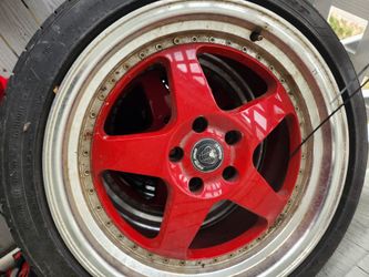 "4 RIMS ONLY" 18x8.5 +30 offset 5x112