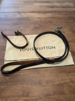 Baxter Dog Leash And Collar Set Signature Monogram Leather