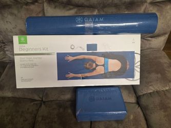 Gaiam Yoga Mat & Block