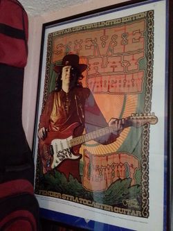 Stevie Ray Vaughan Poster 