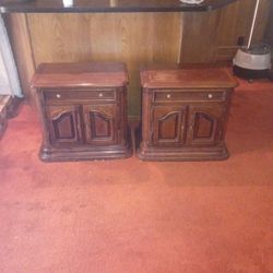 $10 For Both Solid Wood  Need Gone Today