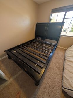 Used Queen bed frame
