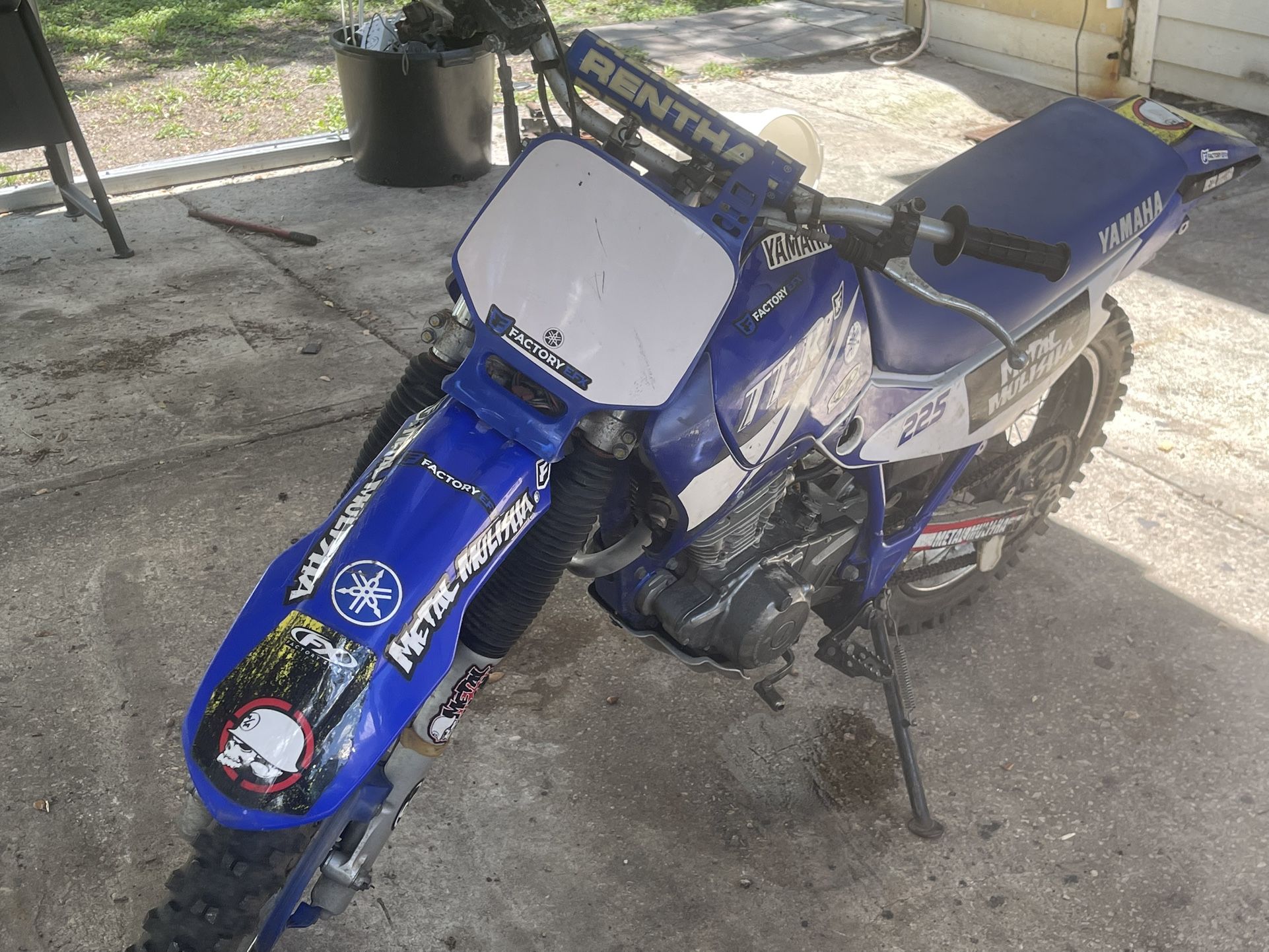 2001 Yamaha Ttr 225 Open To Trades