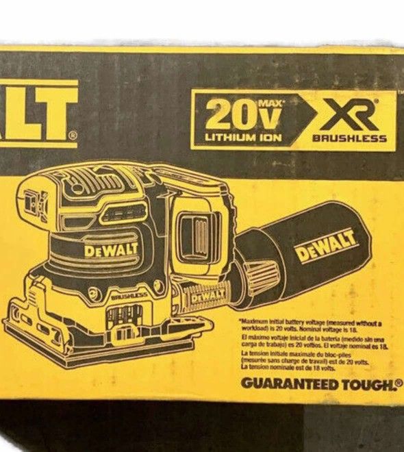 Dewalt New Sander XR Brushless