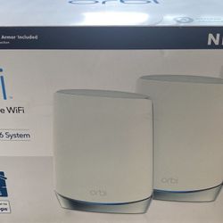 Netgear orbi Robust Smart Home Wi-Fi Tri-band Mesh Wi-Fi 6 System