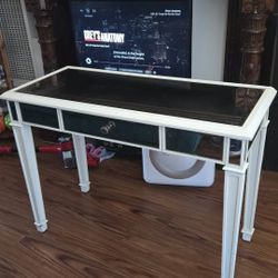 Mirror Entry Table/desk With Drawer