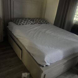 Grey Bed Frame 