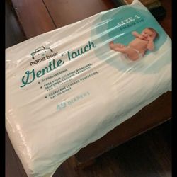 Baby Diaoers, Pañales  Gentle Touch #1with 49pcs. $7 (contact info removed).