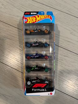 Hot Wheels F1 2024 Formula 1 5-Pack