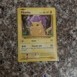 Pikachu Trading Card