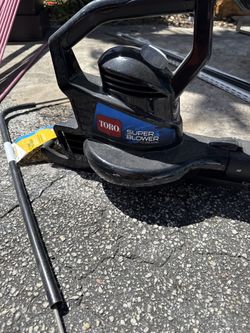 Toro Electric Leaf Blower (Super Blower) – $40