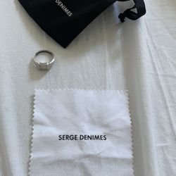 Serge de Nimes Silver Atrium Ring 