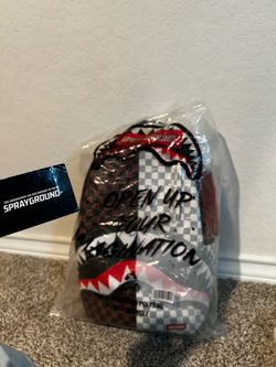 Spray ground backpack