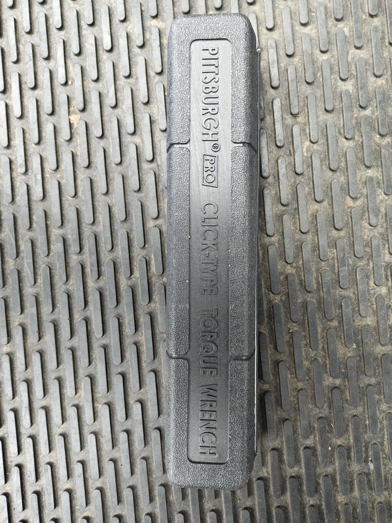 Pittsburgh 1/4 protech torque wrench