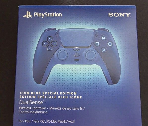 Ps5 Icon Blue Special Edition Controller