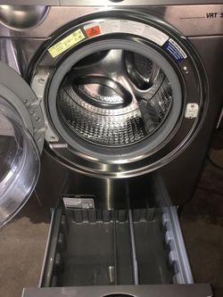 Samsung stainless steel washing machine