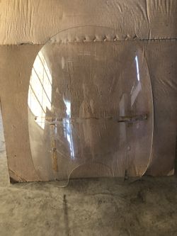 Motorcycle Windshield .