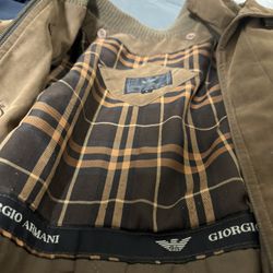 Giorgio Armani Suede jacket 