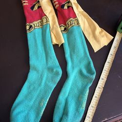 2 Pairs Superhero Socks (Batman + Robin)