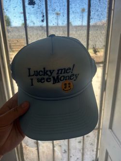 Lucky me I see money hat
