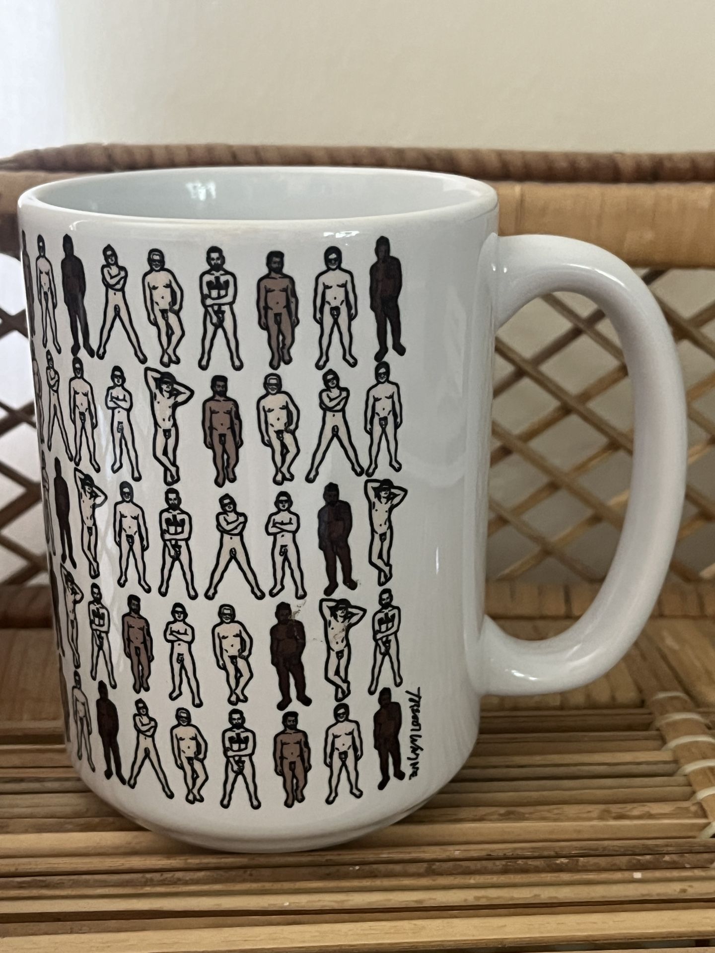 XXX Men Mug Coffee Cup by Trevor Wayne Erotic Fun
