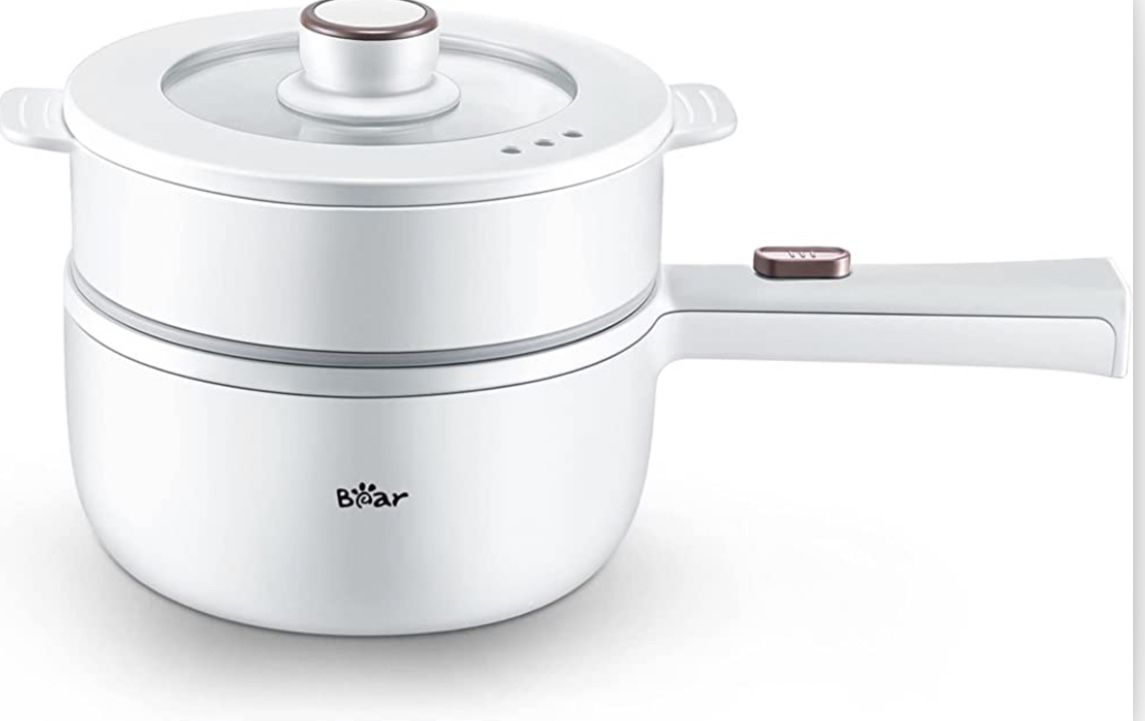 Electric Hotpot With Steamer