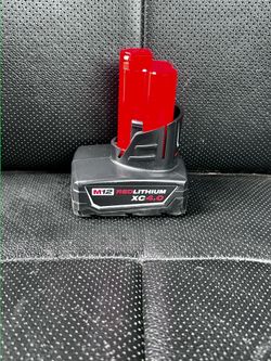 Milwaukee m12 4.0ah battery