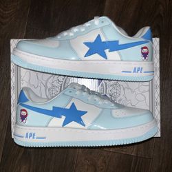 Blue bapesta Size 9 men’s