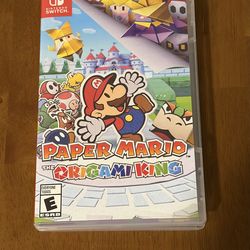 Paper Mario origami king for switch