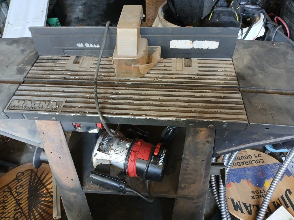 Router Table W/ex Router