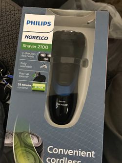 Phillips Norelco 2100 cordless shaver