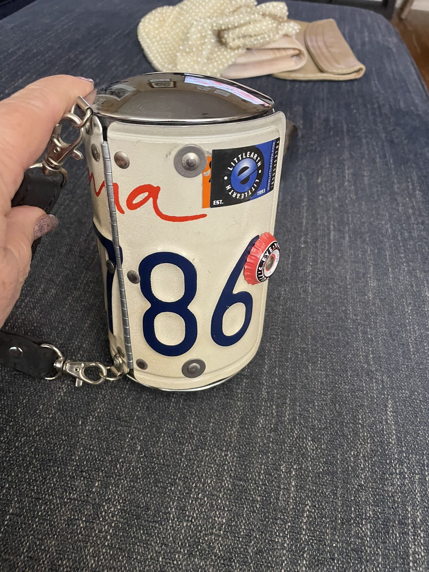Novelty License Plate Purse