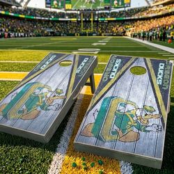 Oregon Ducks Custom Cornhole Boards