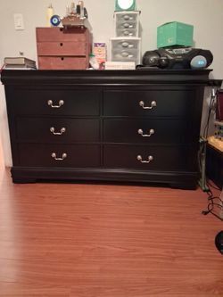 New Black Dresser