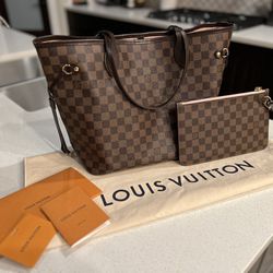 Authentic LV Neverfull MM