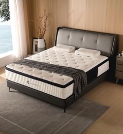 Queen 12" Hybrid Memory Foam Mattress – Like New – $150 OBO