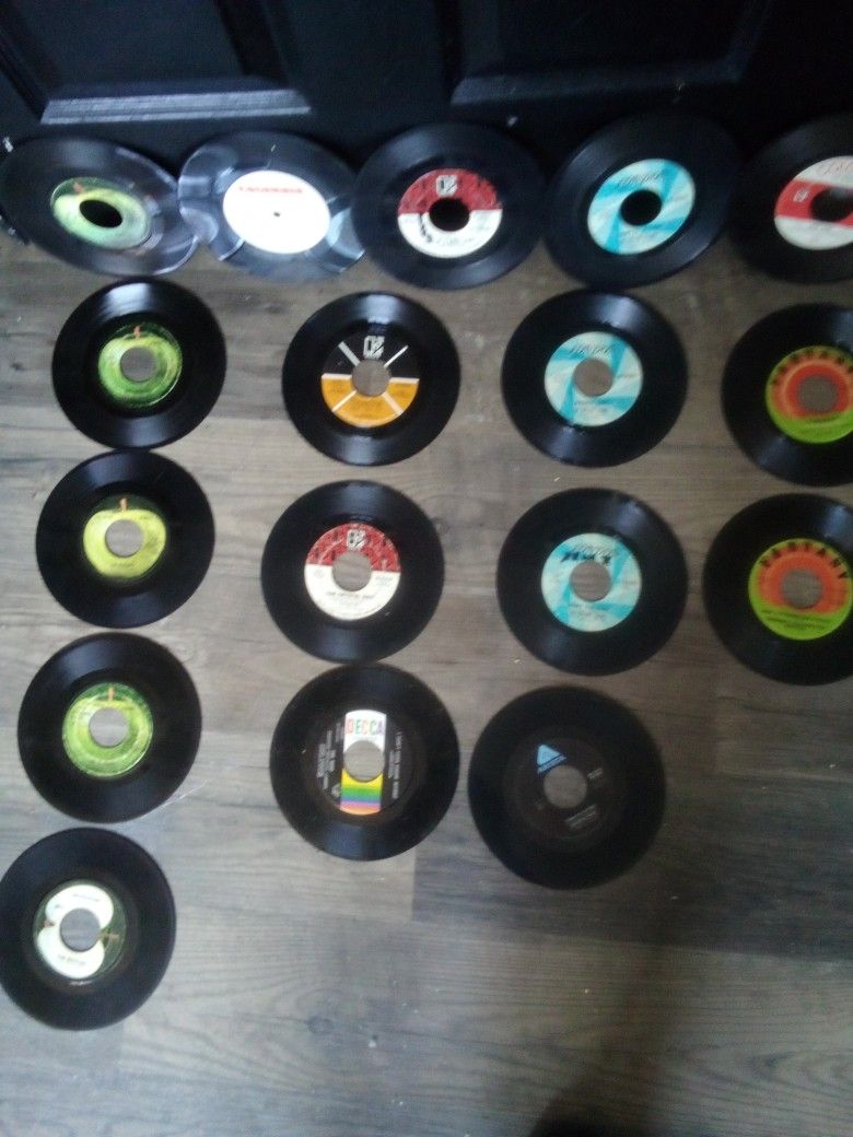Beatles And Rolling Stones Record Lot