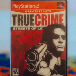 PS2 - True Crime Streets of LA (CIB)
